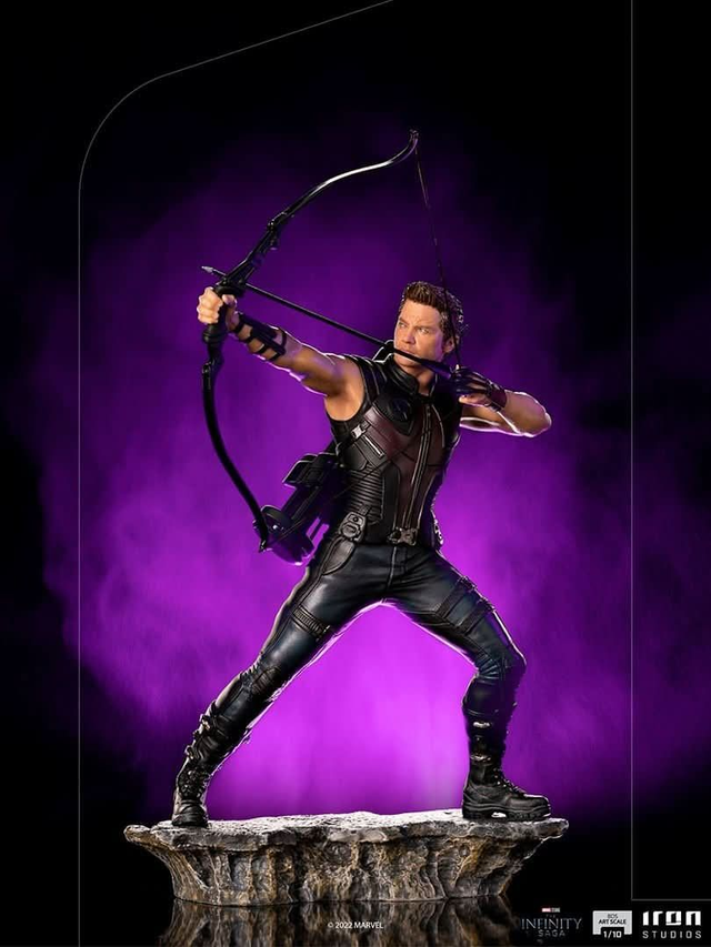 Hawkeye (Battle of New York) - The Infinity Saga - BDS Art Scale 1/10 - Iron Studios (Anche a rate! 👇)