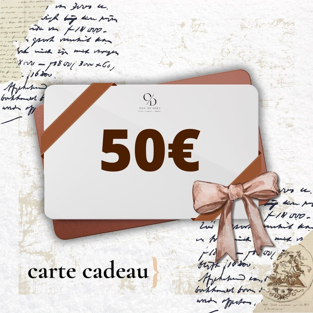 🎁 Carte Cadeau Ode - 50€