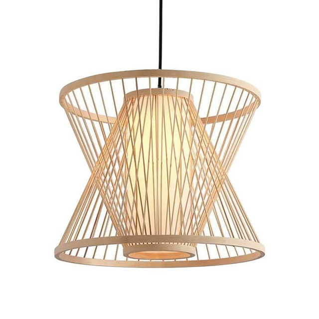 Suspension en bambou Ris