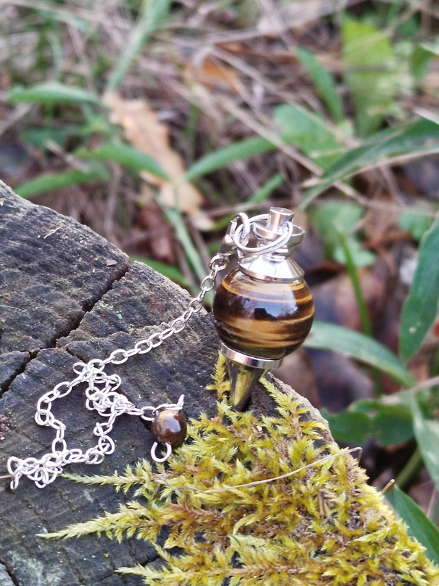 Pendule Oeil de tigre 