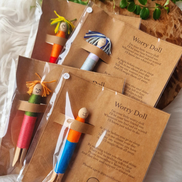 Worry Doll Handcrafted By Phoebe Whitburn 