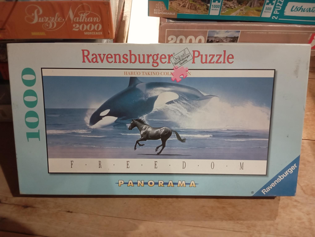 Puzzle ravensburger 1000 pièces panorama orque 