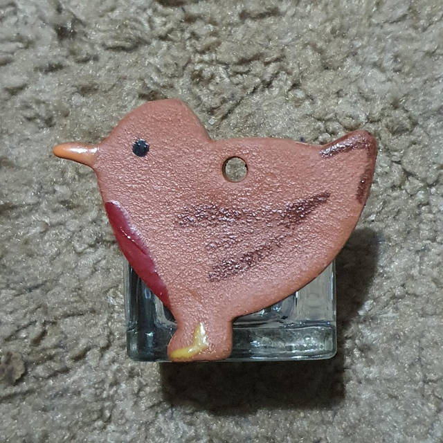 Small Robin tealight holder 