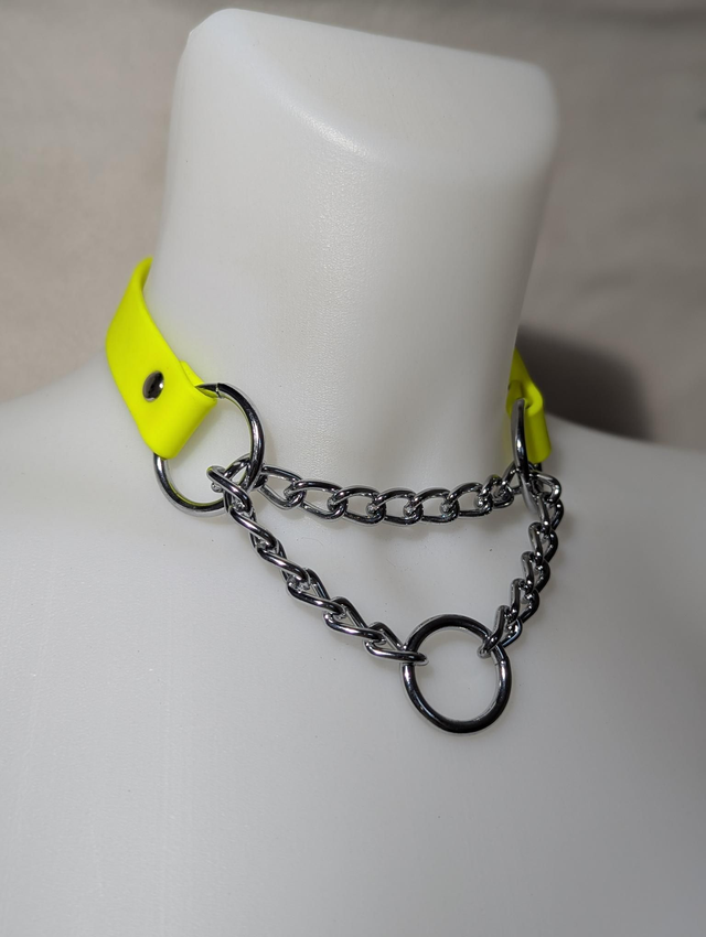 Collier "Odin" jaune néon 🌱