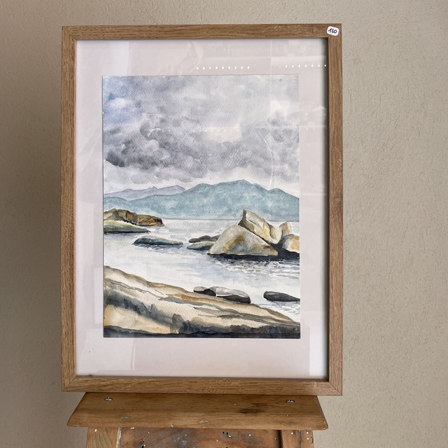 Aquarelle - Le Golfe // 1