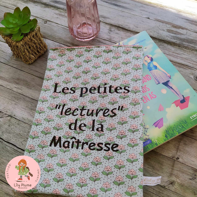 pochette livre &quot;les petites lectures de la maîtresse