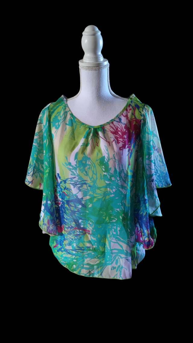 Tee-shirt manches courtes taille unique (Ilusion)