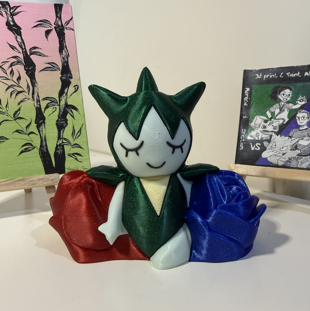 Fanart pla effetto multicolor o glitter