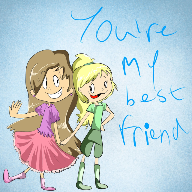 you're my best friend - card