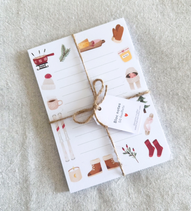 Bloc-notes 50 feuillets Montagne