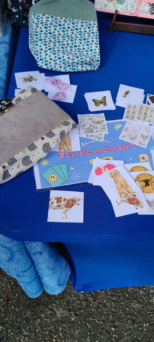 Jeu de memory des animaux