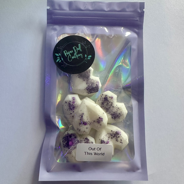 Soy Wax Melt Hearts - Out Of This World (Alien inspired)