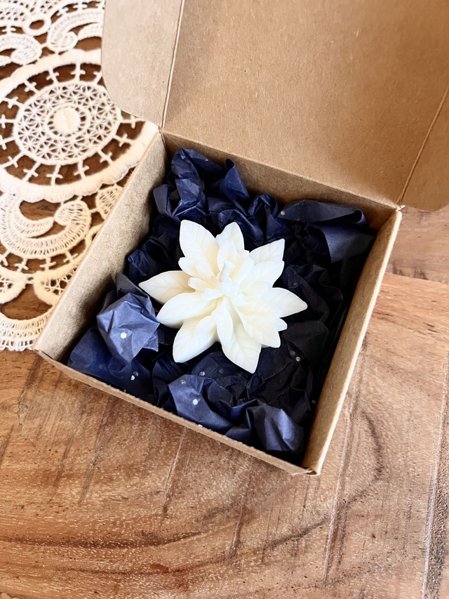 🎄 Bougie Edelweiss