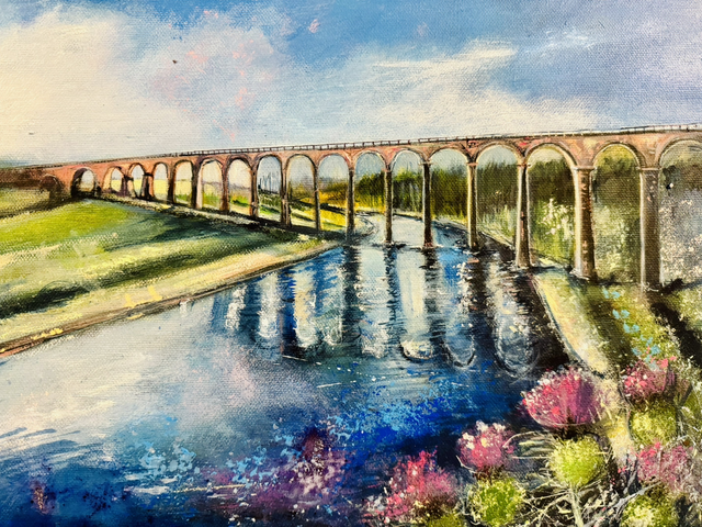 Print - Leaderfoot Bridge