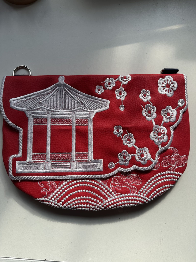 Bag - Chinese Pagoda - Two Sizes Available