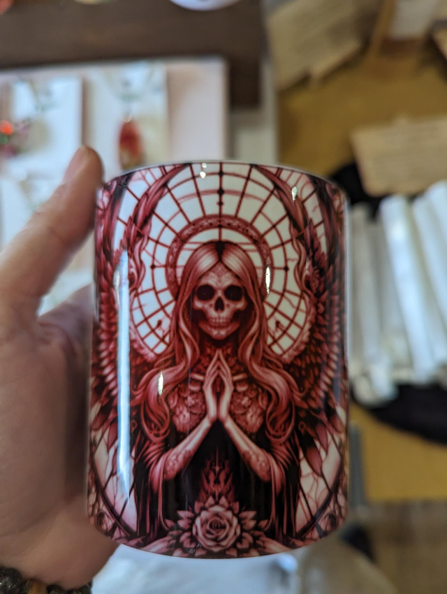 M035 Dark squelette Mug