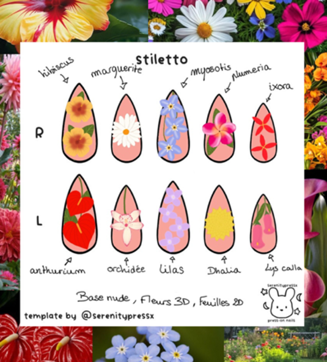 Draw My Claws - Bloom garden 
