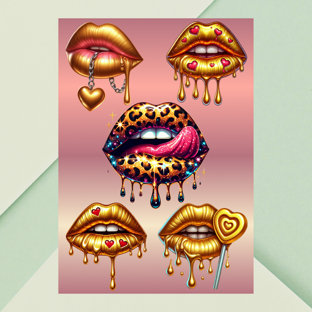 Lèvres Golden Wild — Glamour Doré & Esprit Félin