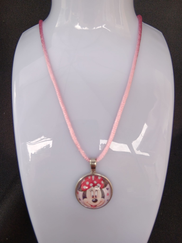 Collier Héros Préférés avec Cordon, Minnie, Mario, Spiderman et Plus !