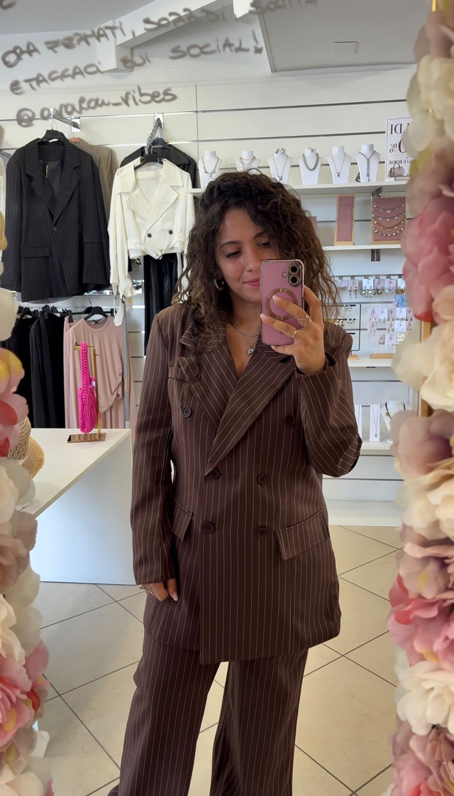 Tailleur Gessato