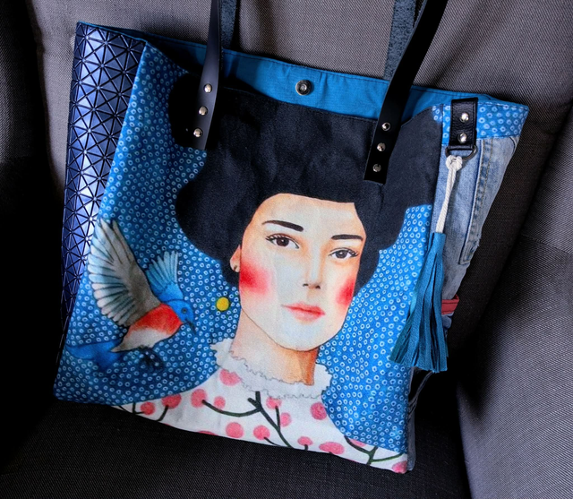 Sac cabas Miss Printemps