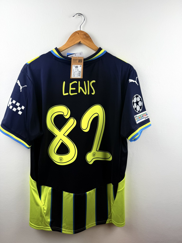 (L) Manchester City 2024-25 Away  (BNWT) / LEWIS 82