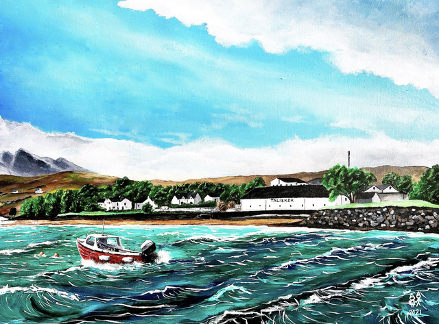 X4 Prints - Talisker Distillery, Isle of Skye 8"x10" (£7.50 per unit)