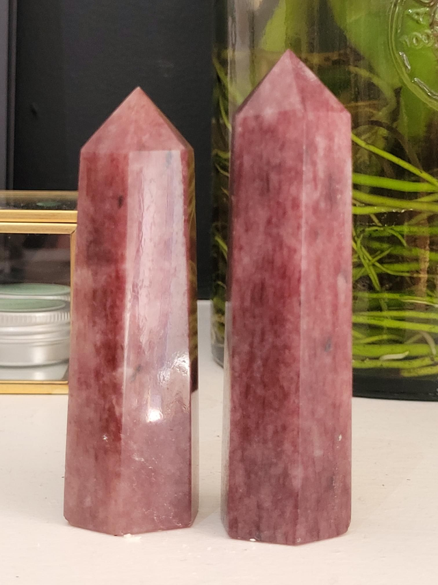 Strawberry Quartz Tower