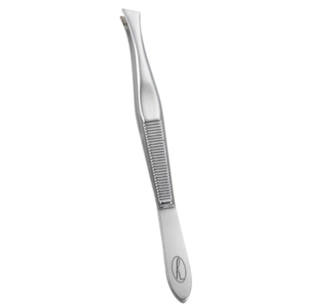 Fine Lines Tweezer Chrome 8cm Angled (202-08)