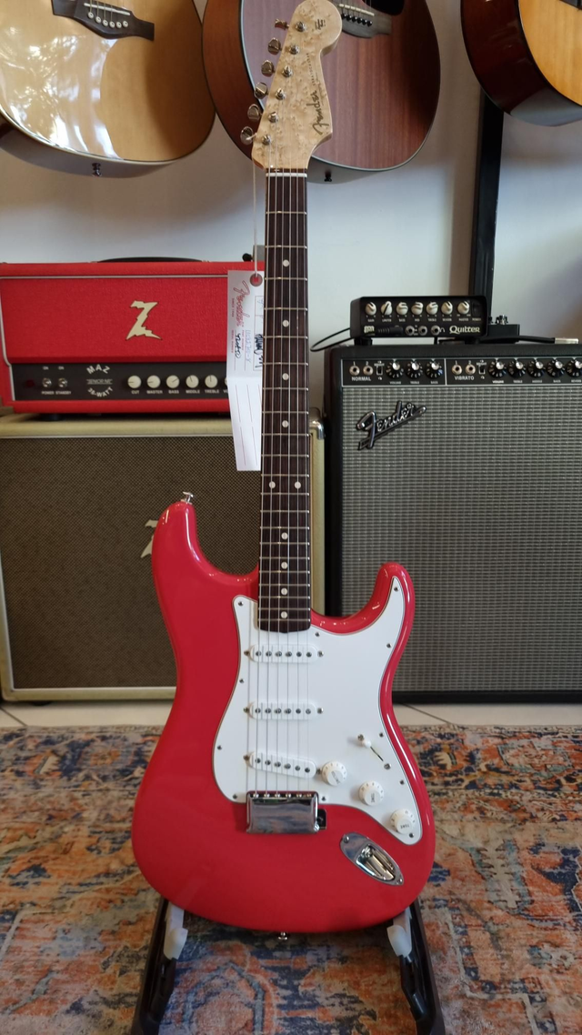 Fender Custom Shop CASALE BAUER 50th Anniversary 62 STRAT 42 di 50 Fiesta Red