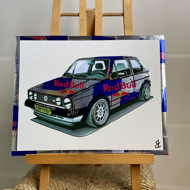 Tableau Golf GTI Vintage 