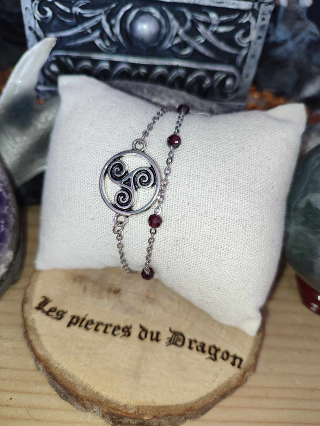 Bracelet double triskel
