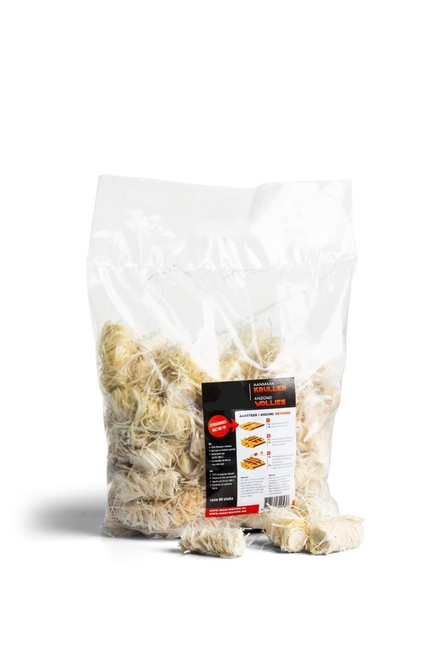 Aanmaakwokkels ca. 1kg / 80st.