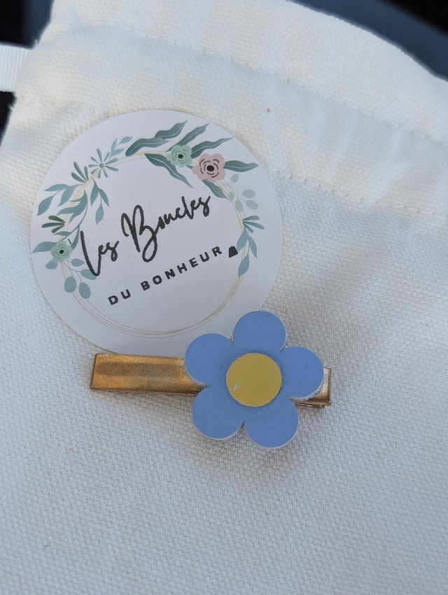 Barrette marguerite 