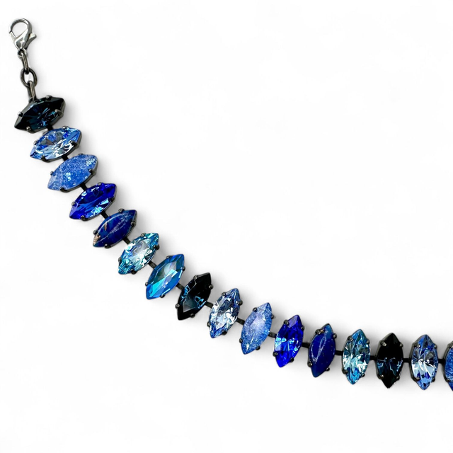 Armband DEVA NAVETTE Antikblau