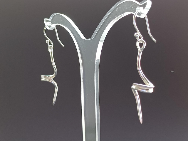 Double Spiral Earrings 