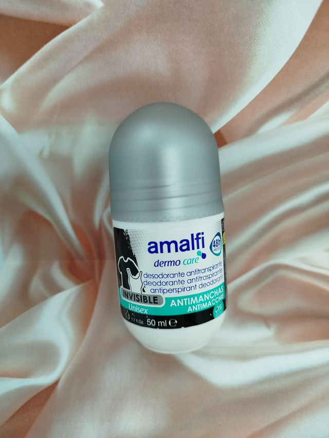 Déodorant roll-on anti tâches blanches unisexe 50ml.