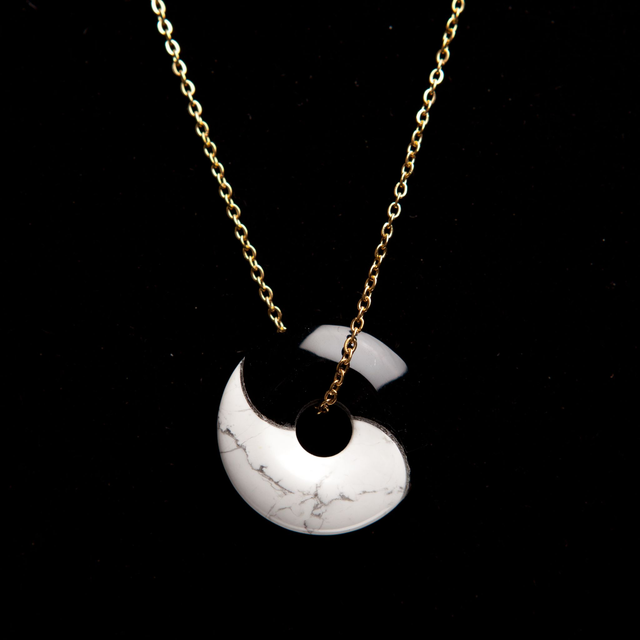 Pendentif donut yin yang