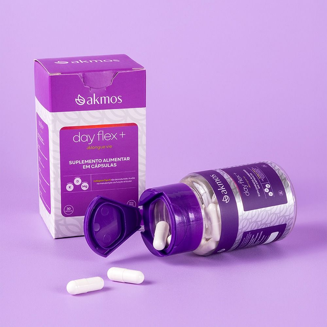 Akmos: SUPLEMENTO DE COLÁGENO TIPO 2, Magnésio, Vitamina D e K2