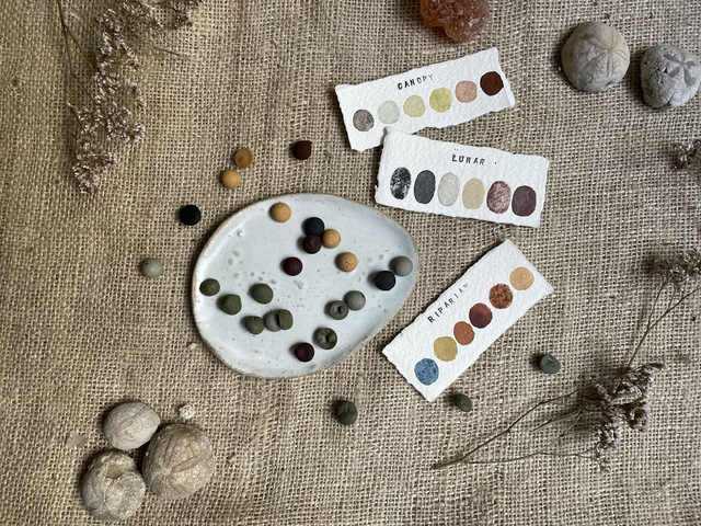 Dot Card - 6 natural dots