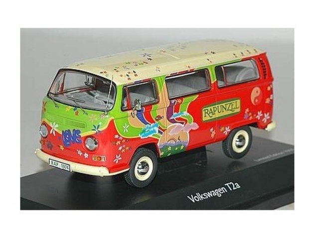 Speelgoed auto - Volkswagen T2a Rapunzel