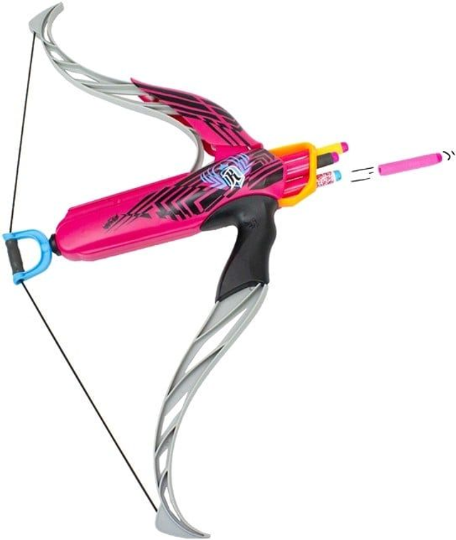 NERF Arbalète Rebelle 33x62cm + 4 Fléchettes 34,5x65cm