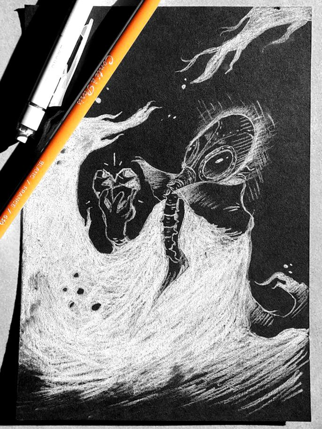 Original Art - Dream (Inktober 2023)