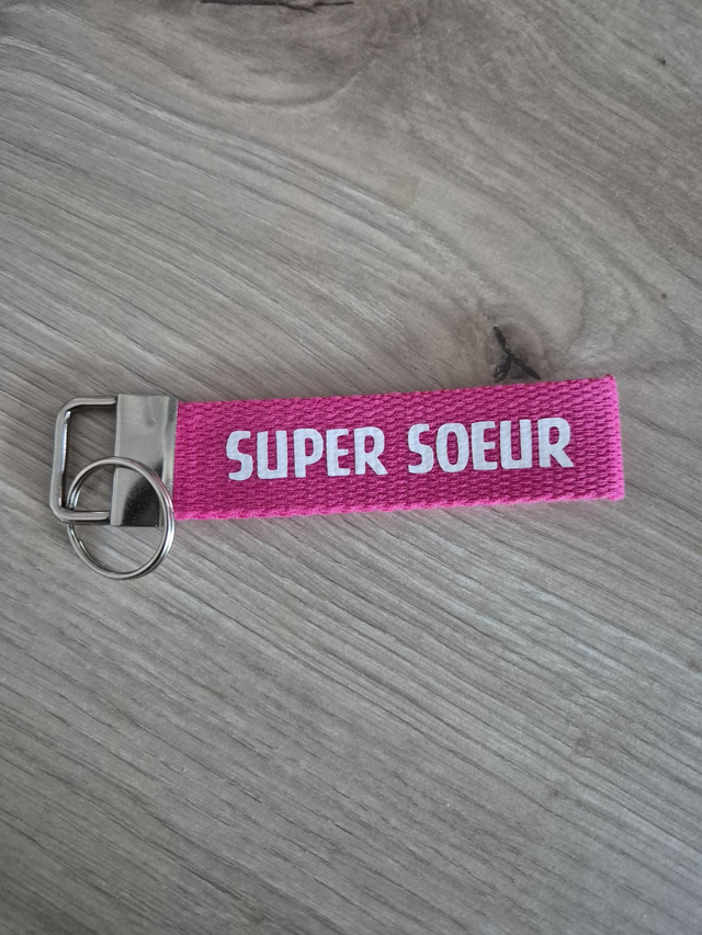 Porte clef Super soeur