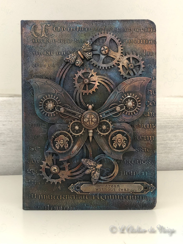 Carnet Papillon Mécanique