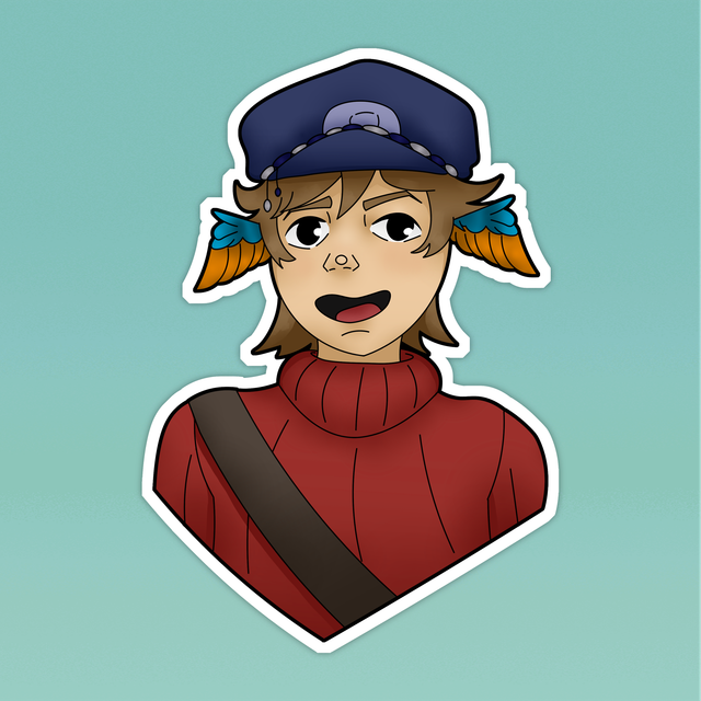 Hermitcraft Grian Vinyl Sticker