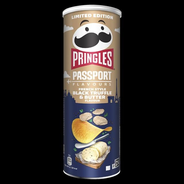 Pringles Passport French Style Black Truffle & Butter, 165 G