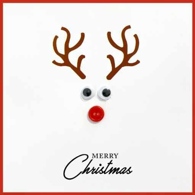 Button Nose Reindeer