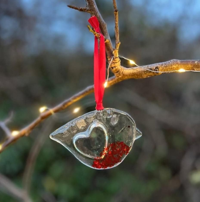 Handcrafted Robin in Gift Box