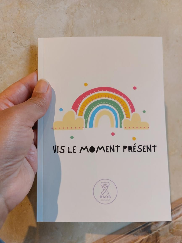 Carnet A5 "Vis le moment présent :